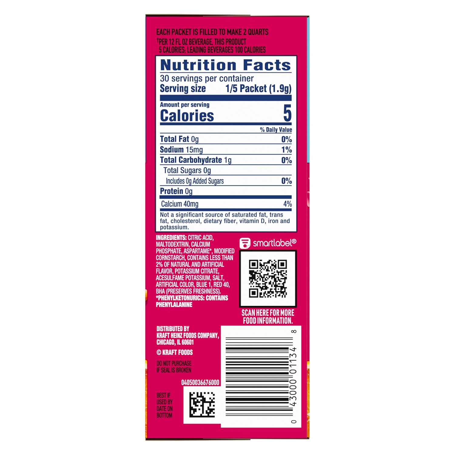 Crystal Light Fruit Punch Powdered Drink Mix – Kid-Friendly Fruit Flavor for Family Meals and Birthday Parties
