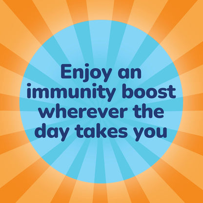 Crystal Light Immunity Support Orange Tangerine Drink Mix – Office Desk Hydration for Busy Professionals, Quick Vitamin C Boost Without Sugary Sodas