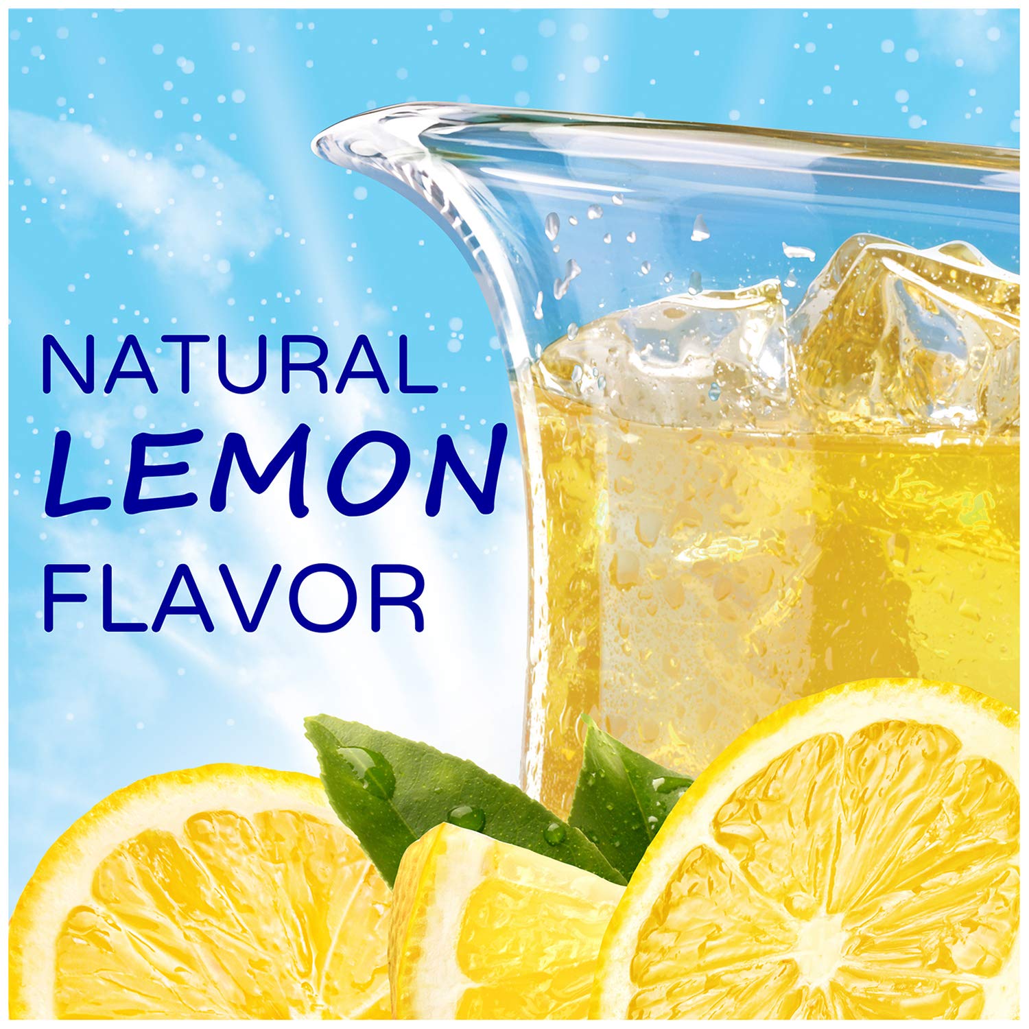 Crystal Light Lemonade Powdered Drink Mix - Low-Calorie Flavored Water Support for Self-Care and Hydration Goals, 3-Pack