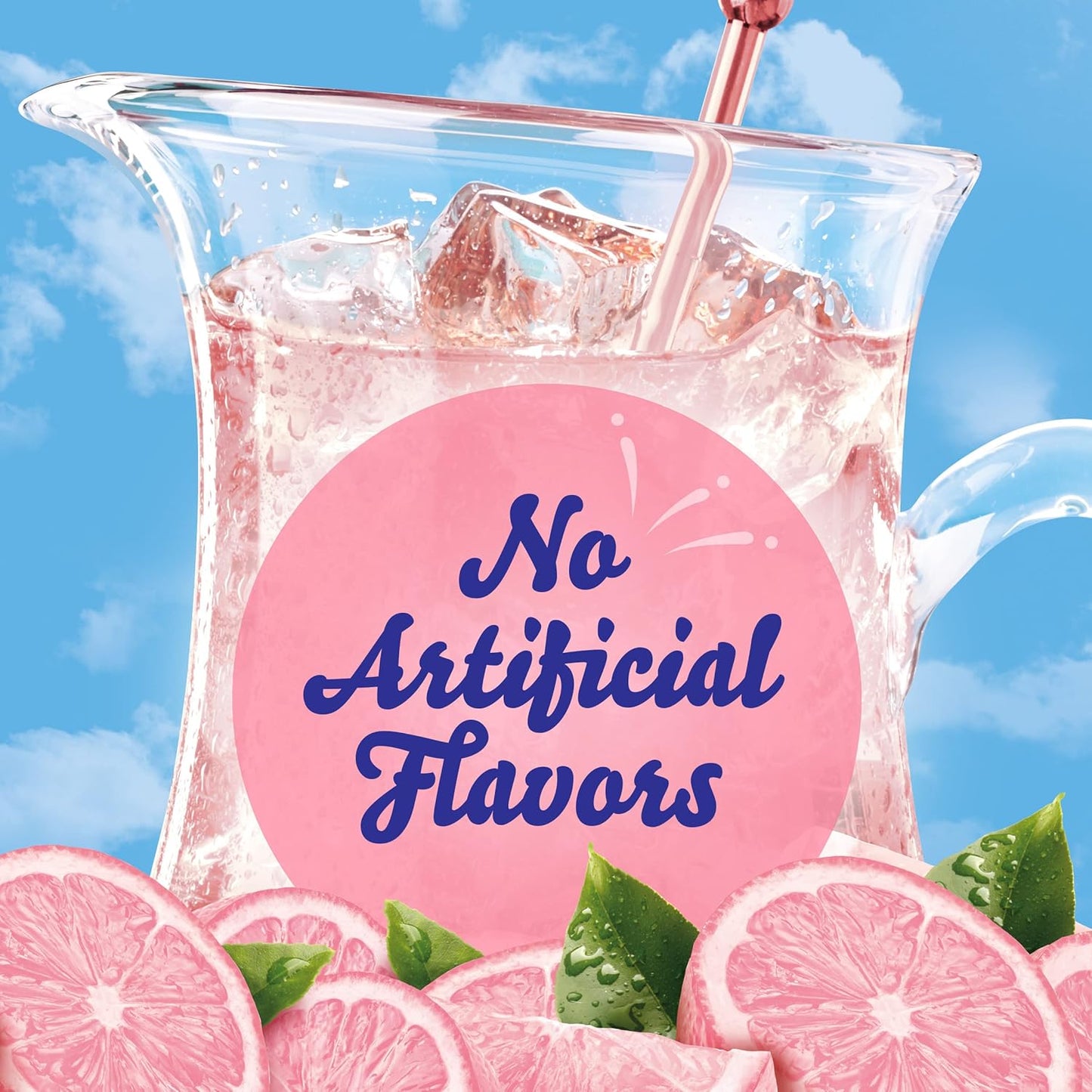 Crystal Light Pink Lemonade Sugar-Free Mix – Kid-Friendly Lunch Box Drink Packets for School and Picnics