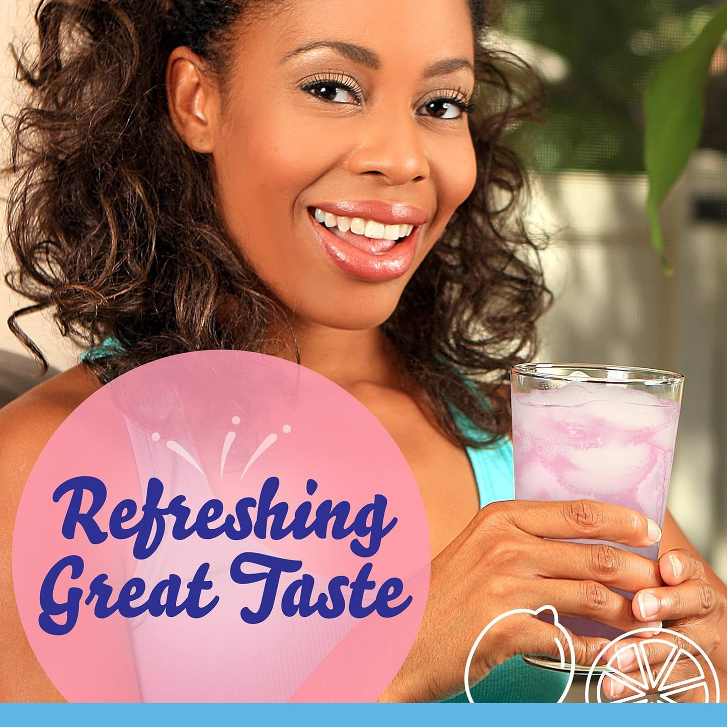 Crystal Light Pink Lemonade Sugar-Free Mix – Kid-Friendly Lunch Box Drink Packets for School and Picnics