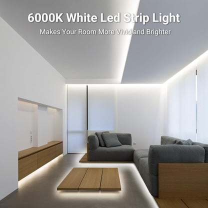 CT CAPETRONIX 24V LED Strip Light – Child Safe Nursery and Kids Bedroom Lighting, Cool Touch Adhesive Backed Night Strip