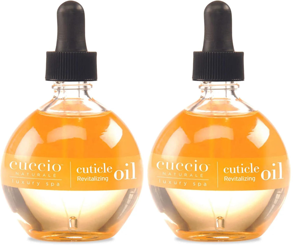 Cuccio Naturale Revitalizing- Hydrating Oil For Repaired Cuticles Overnight - Remedy For Damaged Skin And Thin Nails - Paraben/Cruelty-Free Formula - Milk And Honey - 2.5 Oz (Pack of 2)