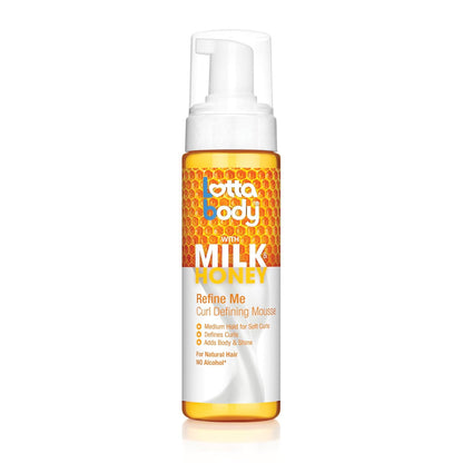 curl-defining lightweight mousse with medium hold and zero-crunch finish