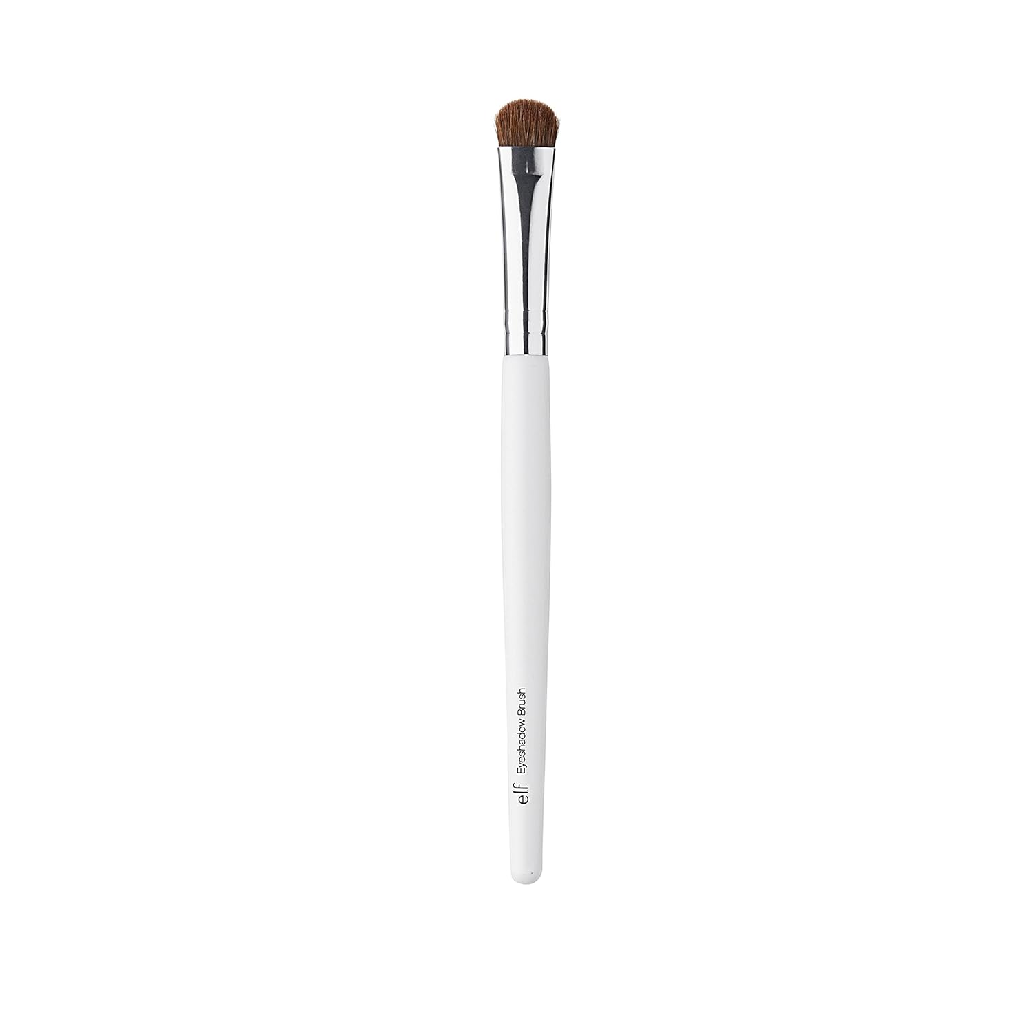 curved brush design for natural gliding contouring strokes along the eye socket