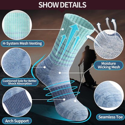 cushioned sole construction for impact absorption on trails and hard floors
