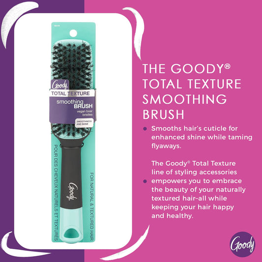 cuticle-smoothing bristle layout for enhanced shine