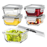Vtopmart 22oz BPA-Free Glass Meal Prep Containers – Healthy Portion Control Storage for Diet-Focused Wellness Routines