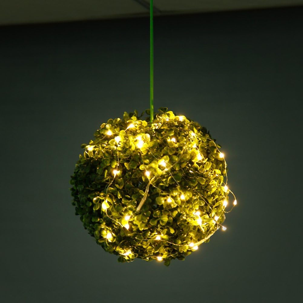CYLAPEX 6 Pack Warm White Fairy Lights Battery Operated 7ft 20 LEDs Safe Cool to Touch Night Light for Kids Bedroom and Nursery