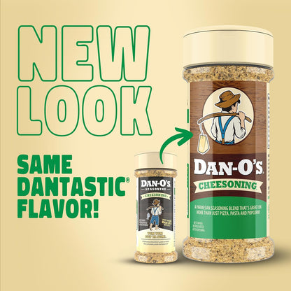 Dan-O's Cheesoning Seasoning – Self-Care Pantry Staple for Lighter Weeknight Dinners