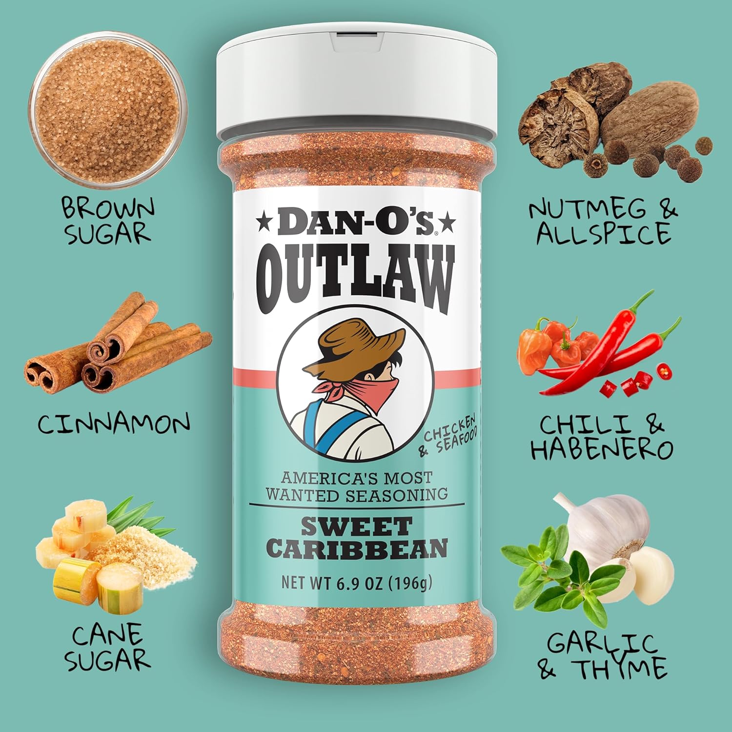 Dan-O's Outlaw Seasoning Gift Bundle – Valentine's Day Present for Her, Cocktail Crafters, and Home Chefs