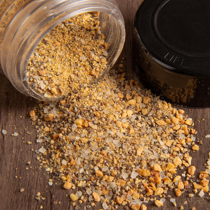 Dan-O’s SPG Tri-O Seasoning – Medium Bottle – Streamlined Salt, Pepper & Garlic for Clutter-Free Countertops
