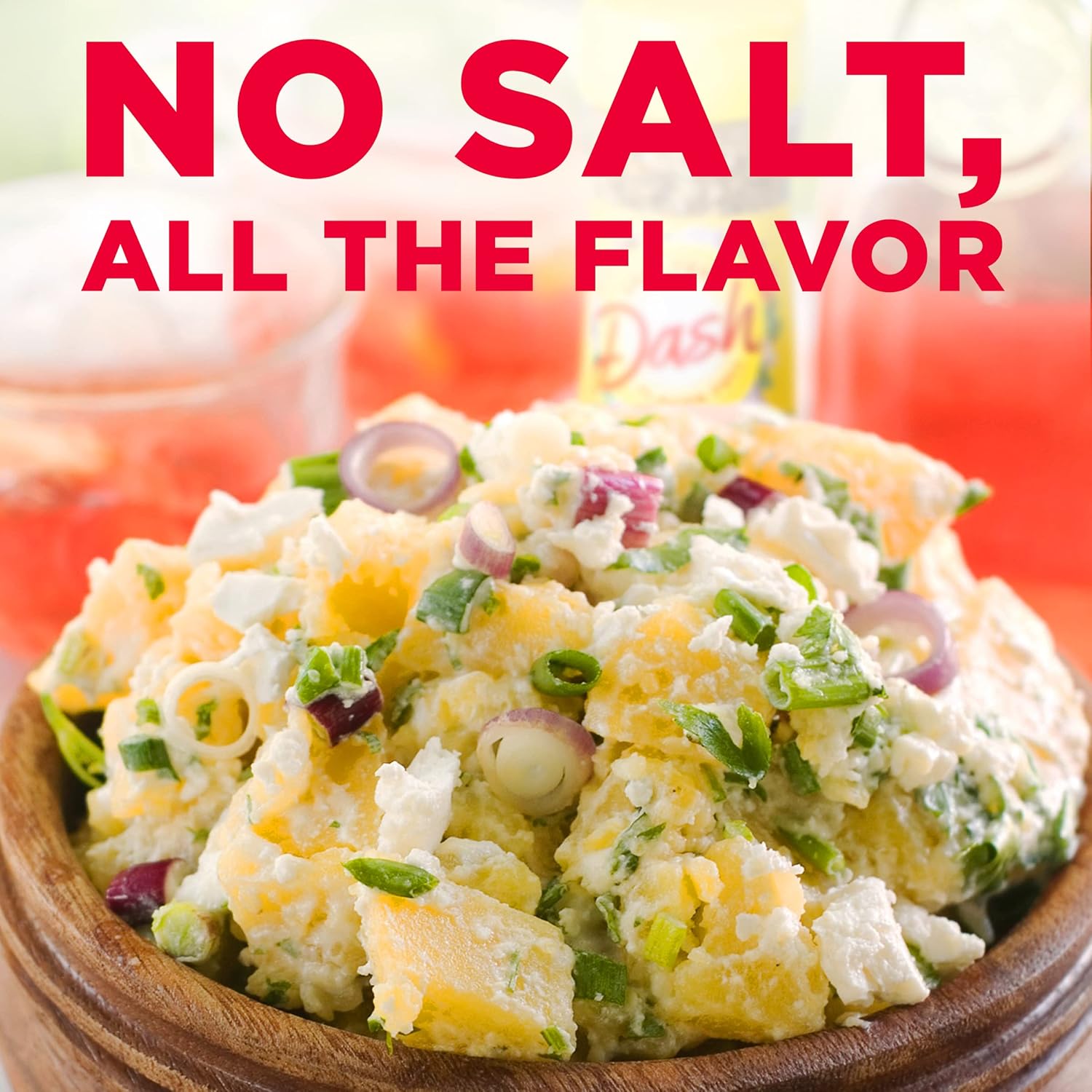 Dash Salt-Free Seasoning Blend – All-Purpose 14-Spice Blend for Streamlined Cooking