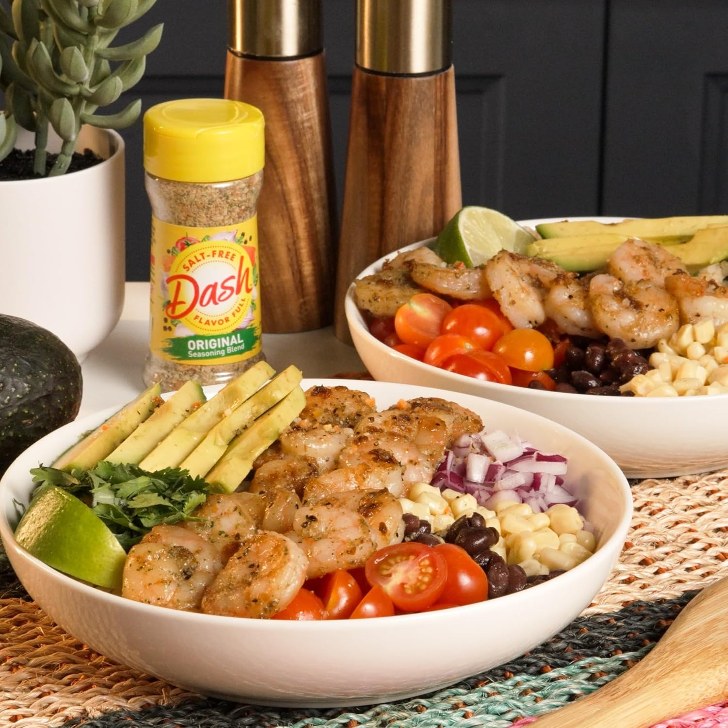 Dash Salt-Free Seasoning Blend – All-Purpose 14-Spice Blend for Streamlined Cooking
