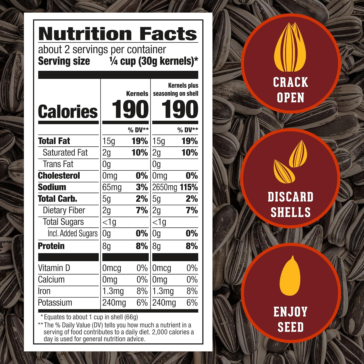 DAVID Jumbo Sunflower Seeds, Bar-B-Q Flavor, 5.25 oz – Hands-Busy Desk Snack for Home Office Focus Sessions