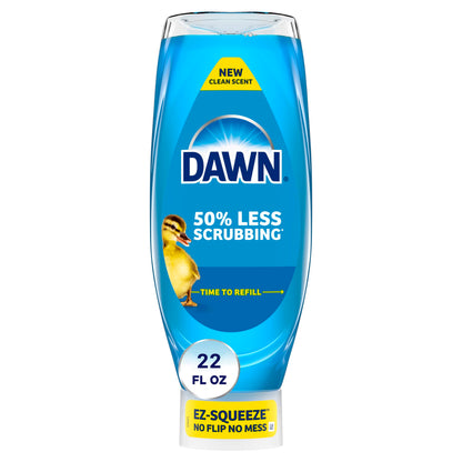Dawn EZ-Squeeze Ultra Dish Soap, Dishwashing Liquid, Original, Dish Soap Refill, 22 fl oz