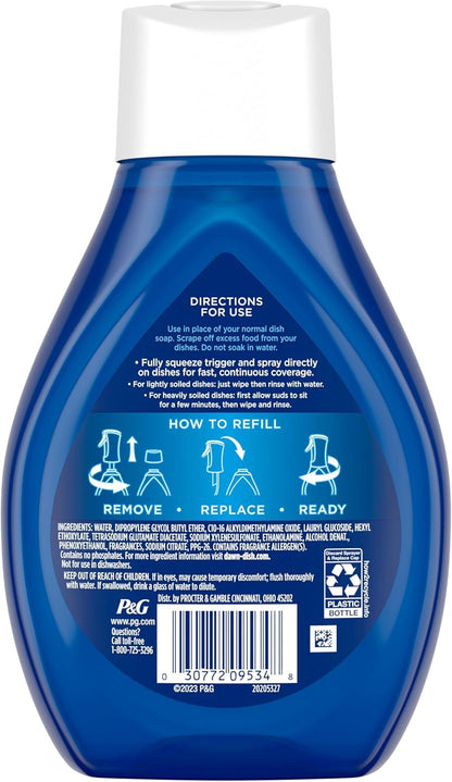 Dawn Platinum Plus Lemon Dish Spray – Grill Degreaser for Backyard Barbecues and Patio Cookouts, 16 Fl Oz