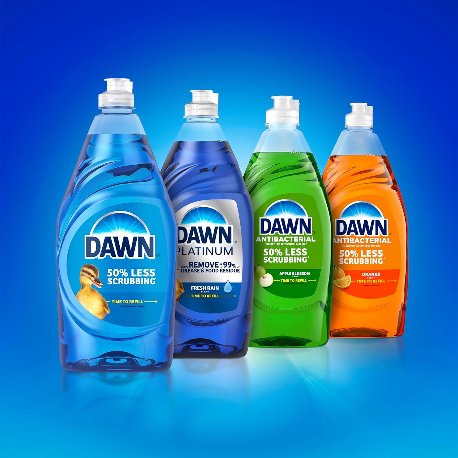 Dawn Ultra Dish Soap, 4-Bottle Bundle – Practical Housewarming Gift for New Homeowners Who Love a Spotless Kitchen