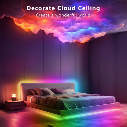 DAYBETTER Smart IC LED Strip Lights – Focus Enhancing Ambient Backlight for Home Office Desk and Study Setup
