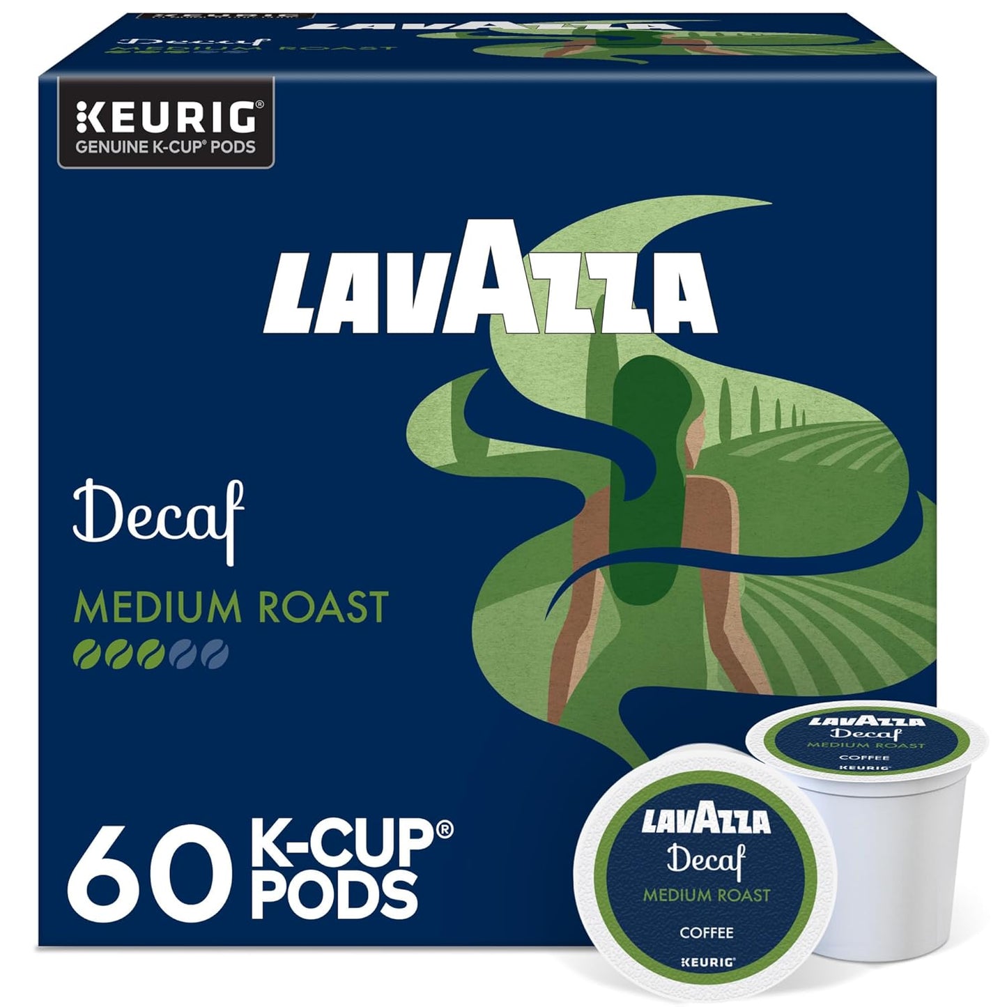 decaffeinated medium roast, 100% arabica blend sourced from south america and africa