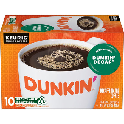 decaffeinated medium roast blend made from premium coffee beans