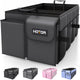 Large-(2 Compartments) - Black