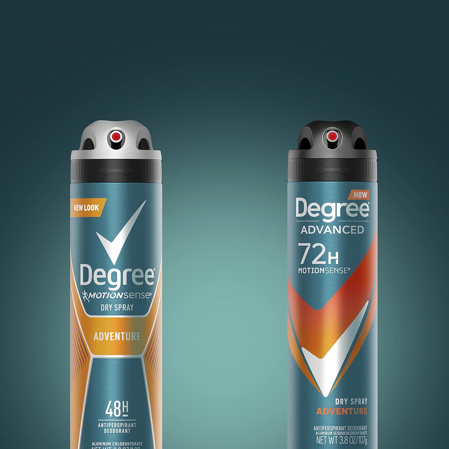 Degree Men Advanced Dry Spray Antiperspirant Adventure Scent – Mindful Grooming Essential for Sensitive Skin