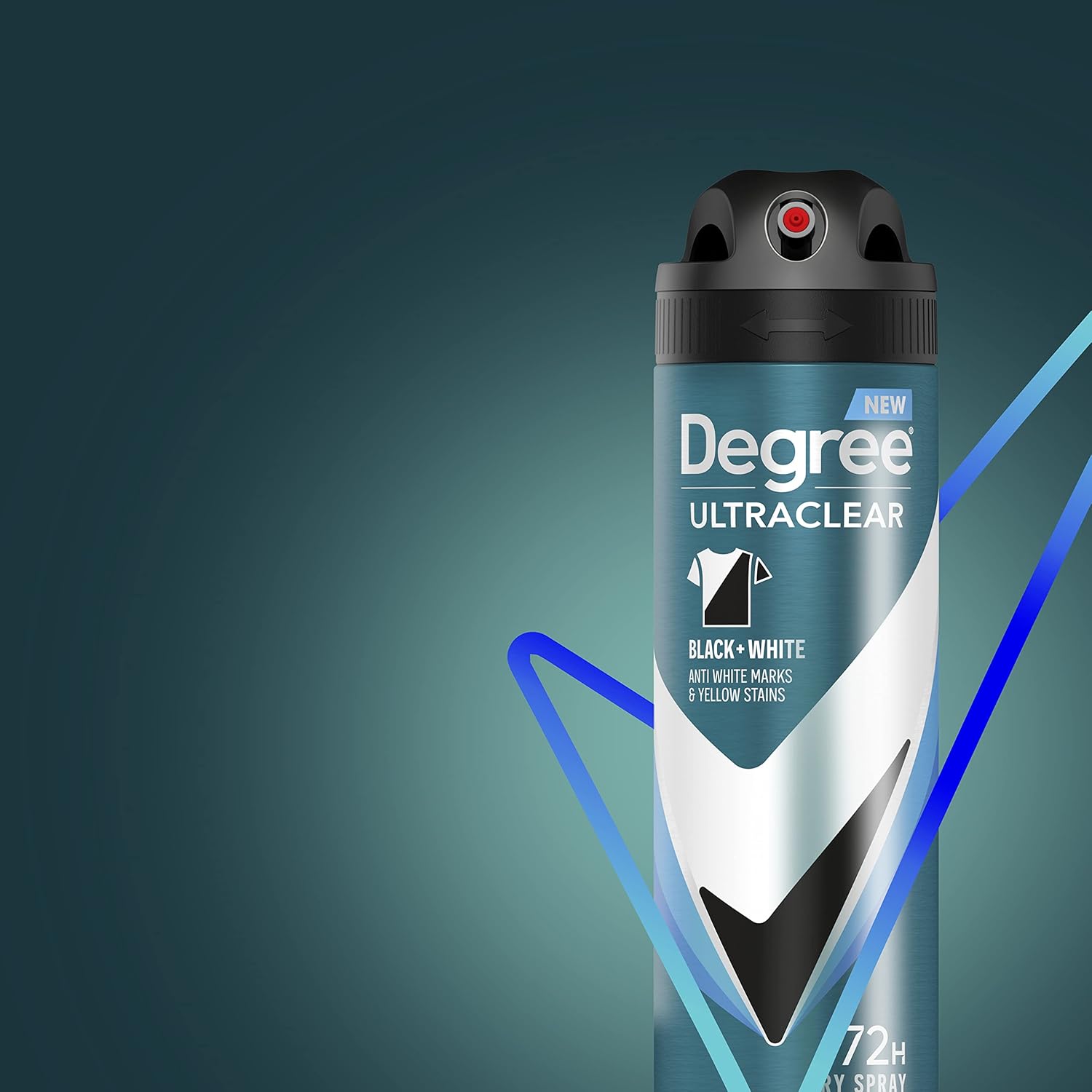 Degree Men Black + White Antiperspirant Spray – Practical Gift for Him, Stocking Stuffer Deodorant 3-Pack