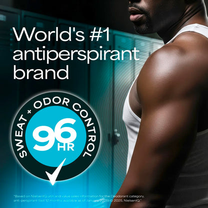 Degree Men Clinical Antiperspirant – 96-Hour Sweat Protection for Hiking, Camping, and Trail Days