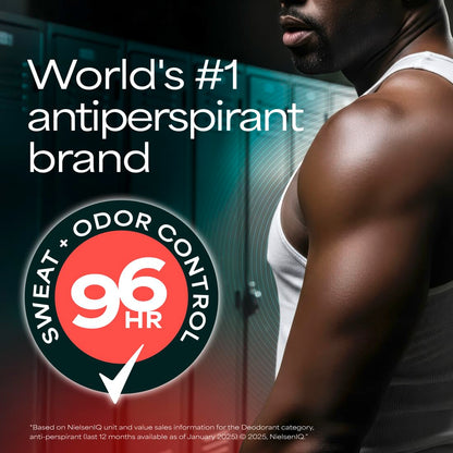 Degree Men Clinical Strength Antiperspirant – Focus Mode Antiperspirant Stick, 96-Hour Confidence for Long Workdays