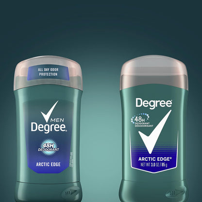 Degree Men Original Arctic Edge Deodorant 48-Hour Twin Pack Thoughtful Practical Gift for Husband Boyfriend and Active Dads