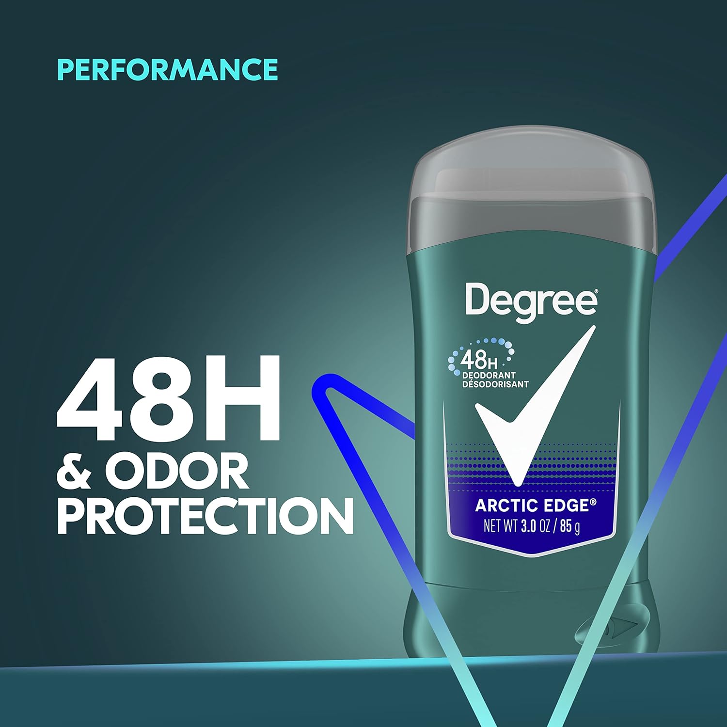 Degree Men Original Arctic Edge Deodorant 48-Hour Twin Pack Thoughtful Practical Gift for Husband Boyfriend and Active Dads