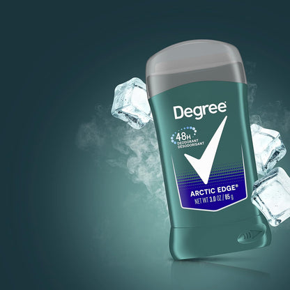 Degree Men Original Arctic Edge Deodorant 48-Hour Twin Pack Thoughtful Practical Gift for Husband Boyfriend and Active Dads