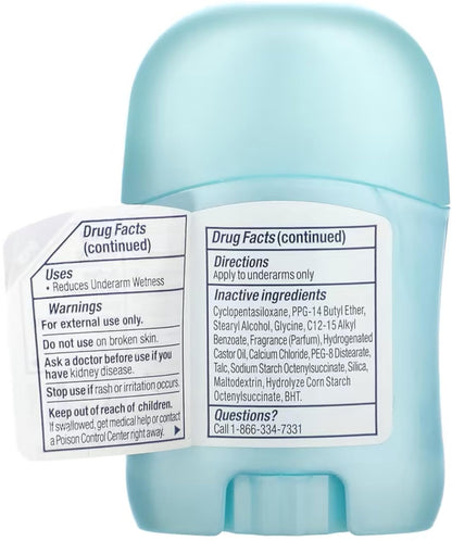 Degree Travel Deodorant Shower Clean 0.5 Oz Stick – TSA-Friendly Freshness for Picnics, Road Trips, and Outdoor Festivals