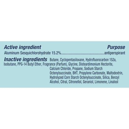 Degree UltraClear Antiperspirant Deodorant Dry Spray 4 Pack – Light Aloe Scent for a Calming Wind-Down Routine After Long Days