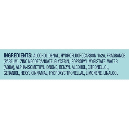 Degree Women Whole Body Deodorant Spray – Clean Aluminum-Free Citrus Deodorant for Capsule Bathroom and Neutral Vanity