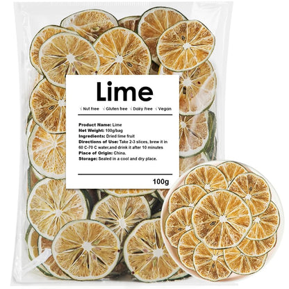 dehydrated lime slices produced through controlled drying process