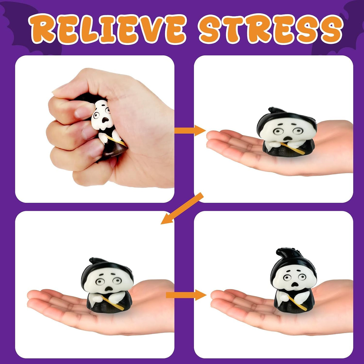 designed as non-edible, reusable alternative to candy for trick-or-treat