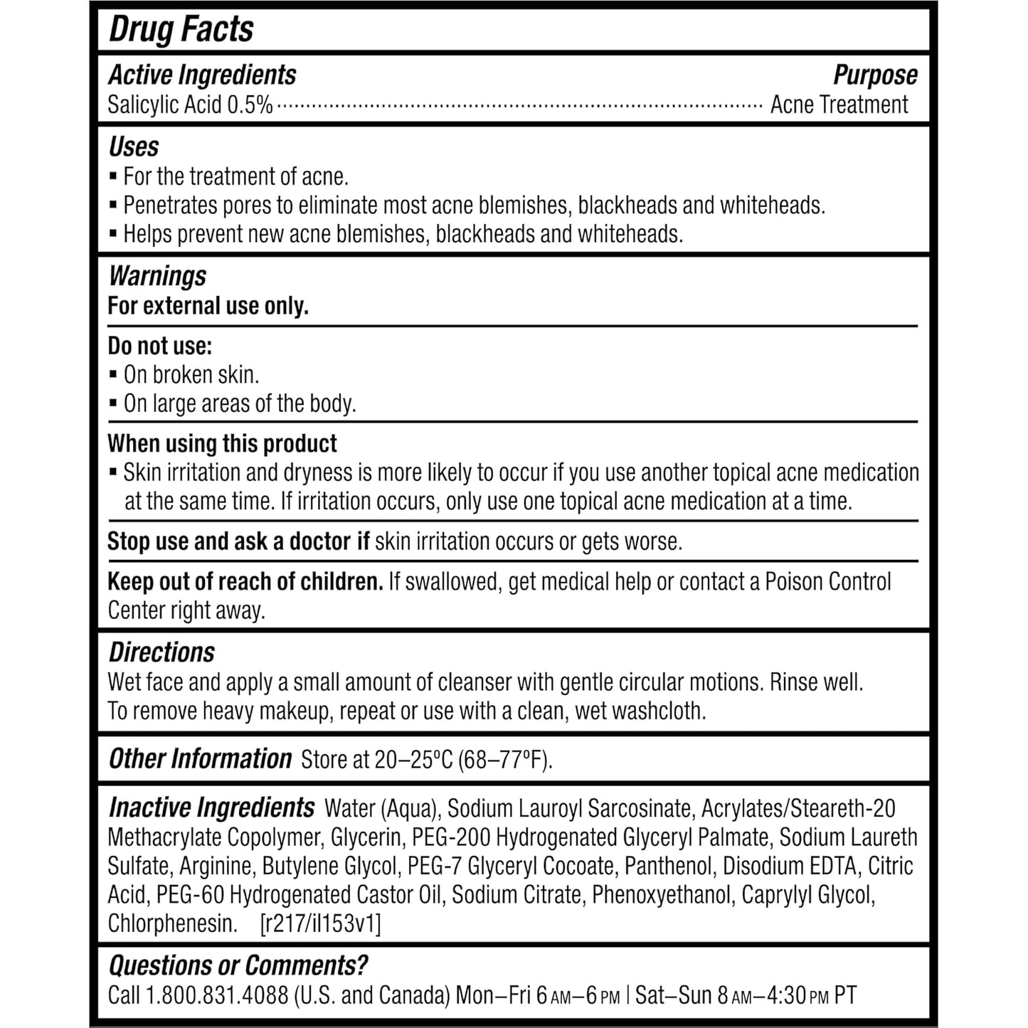 designed as step 1 in the paula's choice clear daily acne routine