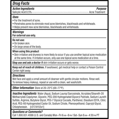 designed as step 1 in the paula's choice clear daily acne routine