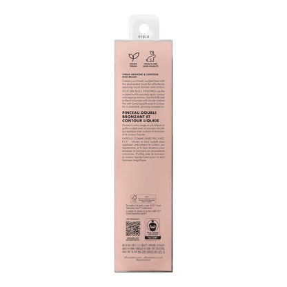 designed specifically for cream and liquid bronzer and contour formulas