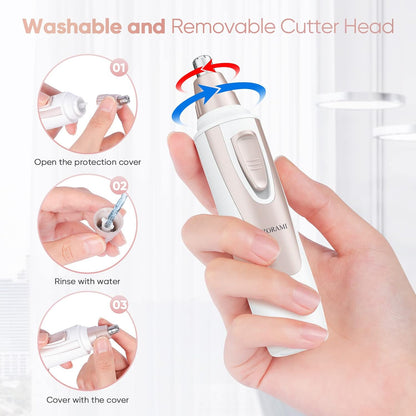 detachable head with included dust-proof protective cover