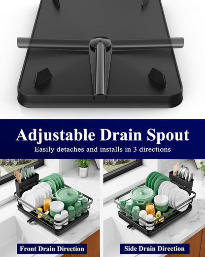 detachable two-space cutlery holder for silverware and small items