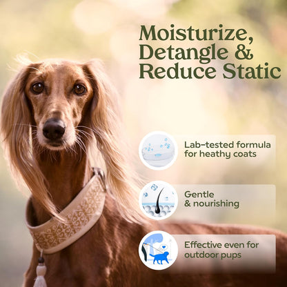 detangling and conditioning agents that penetrate knots and reduce matting