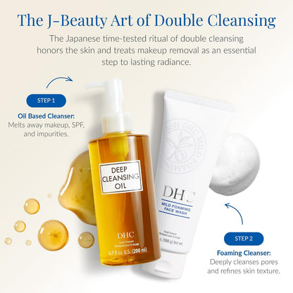 DHC Deep Cleansing Oil – Sophisticated Oil Cleanser for a Refined Evening Ritual