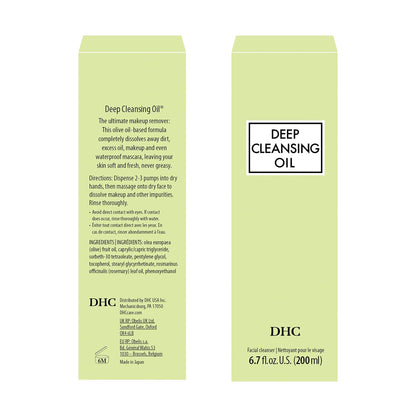 DHC Deep Cleansing Oil – Sophisticated Oil Cleanser for a Refined Evening Ritual