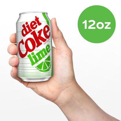 Diet Coke Lime Soda 12 Pack Cans – Nostalgic Limited Edition Gift for Collectors, Soda Lovers, and Retro Brand Fans