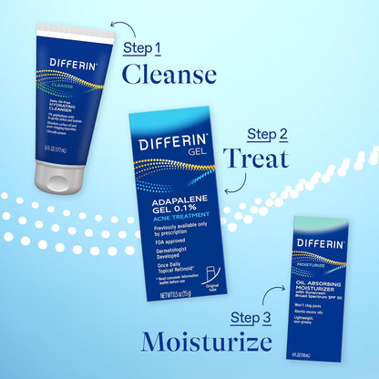 Differin 0.1% Adapalene – Elegant Skincare Solution for Refined Acne Prevention