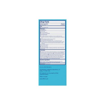 Differin 10% Benzoyl Peroxide Spot Treatment – Single-Step Targeted Blemish Care, Streamlined 1 oz Tube