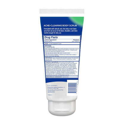 Differin Acne Clearing Body Scrub – Mindful Bath Time Exfoliation for Post-Acne Marks on Chest and Back
